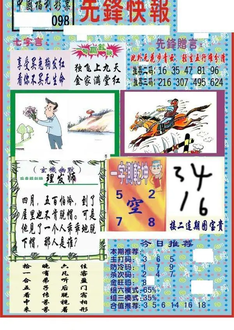 26098期: 福彩3D丹东全图分析