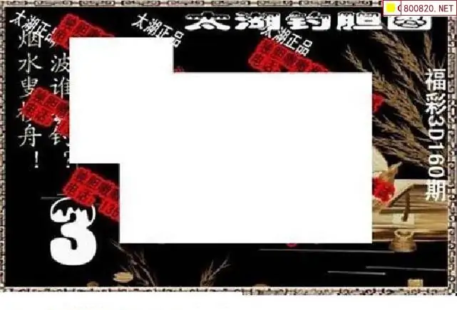 25160期: 太湖图福彩3D精品预测