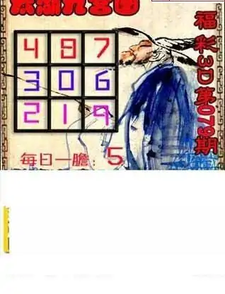 25079期: 太湖图福彩3D精品预测