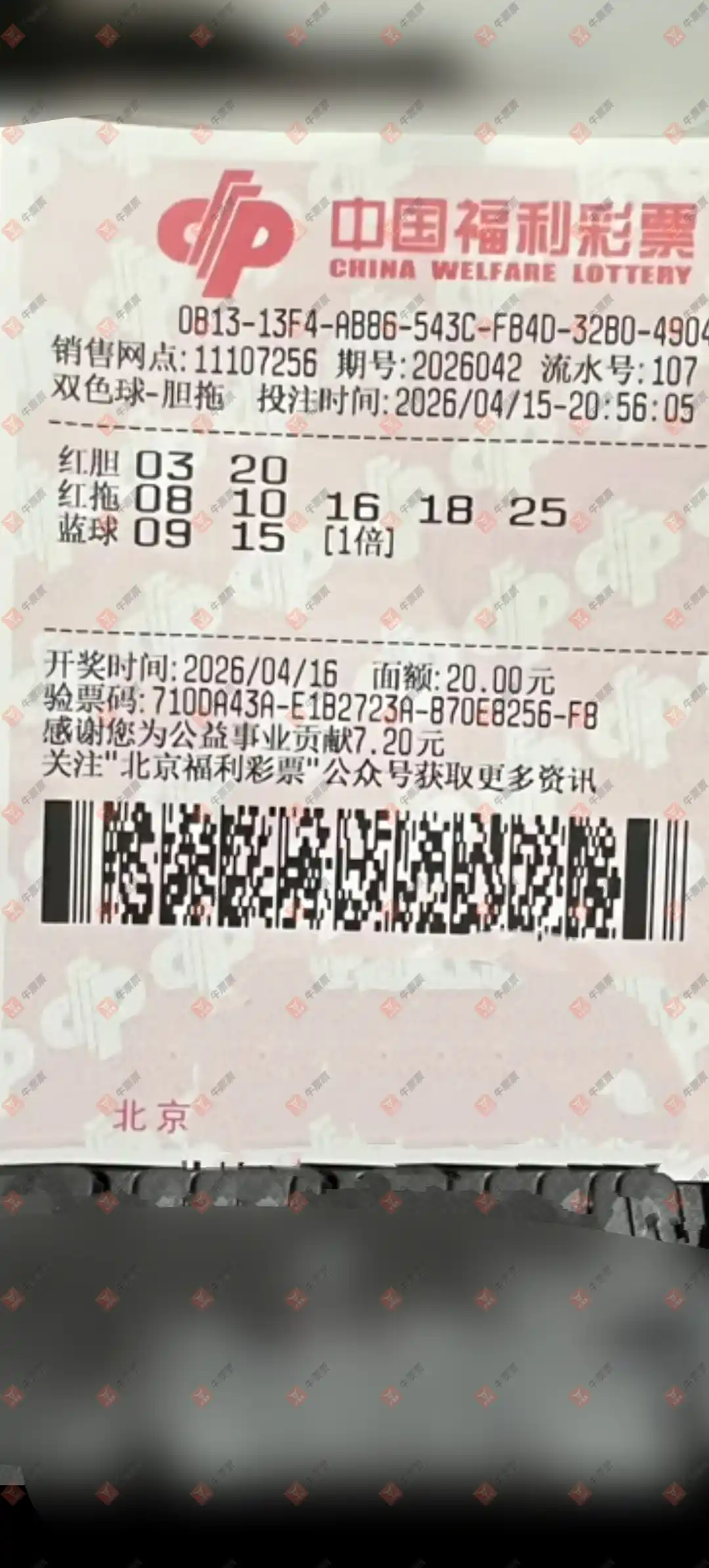 [˫ɫ��] 26042�ڣ��λس�������ɹƱ256 / ����:�λس��� / ����ID:1244098