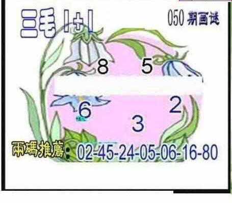 24050期: 三毛3D精品图谜