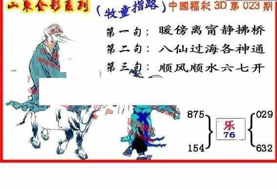 24023期: 福彩3D丹东全图分析
