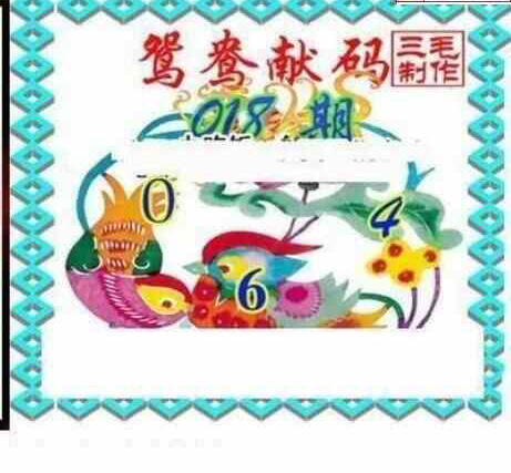 24018期: 三毛3D精品图谜