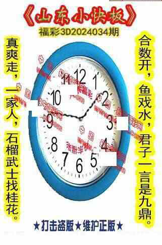 24034期: 福彩3D丹东全图分析