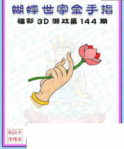 23144期: 3D蝴蝶世家蝴蝶彩图