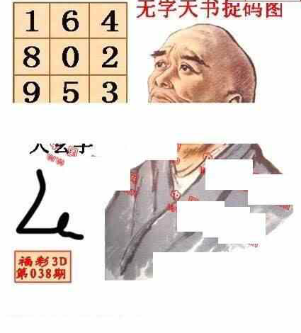 24038期: 福彩3D丹东全图分析