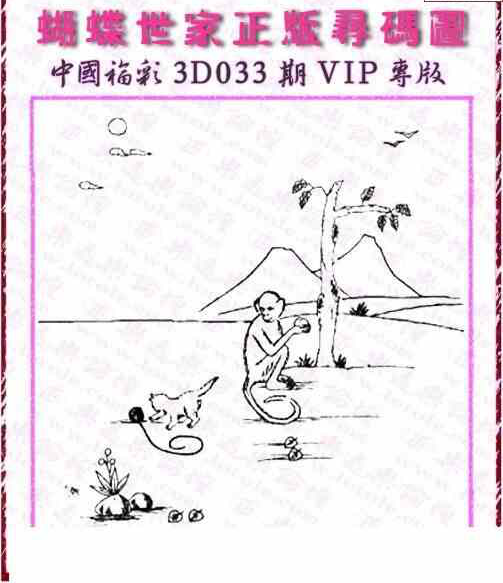 24033期: 3D蝴蝶世家蝴蝶彩图