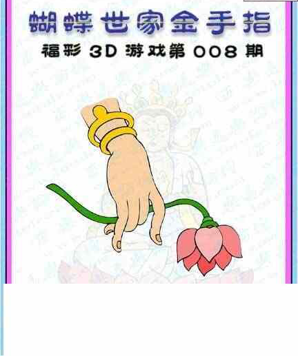 24008期: 3D蝴蝶世家蝴蝶彩图