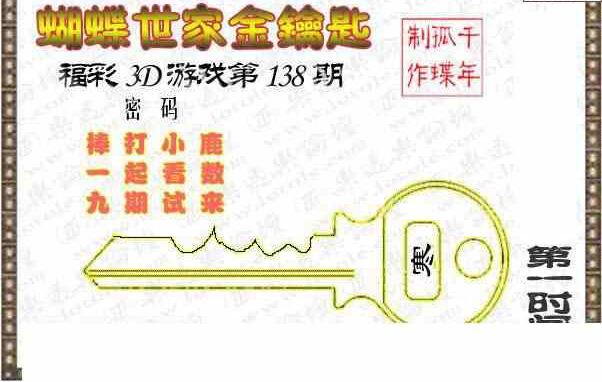 23138期: 3D蝴蝶世家蝴蝶彩图