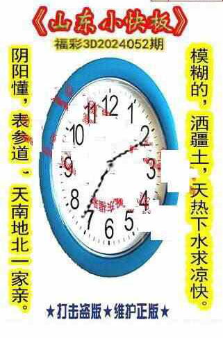 24052期: 福彩3D丹东全图分析