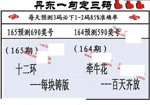 23165期: 福彩3D丹东全图分析