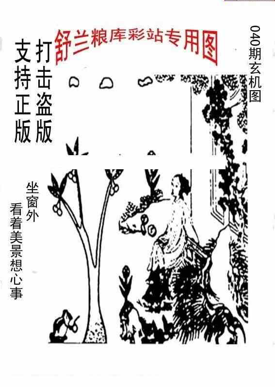 24040期: 老村长福彩3D天天图谜