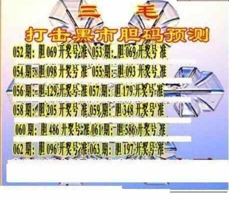 24063期: 三毛3D精品图谜