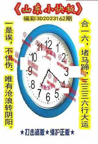 23162期: 福彩3D丹东全图分析