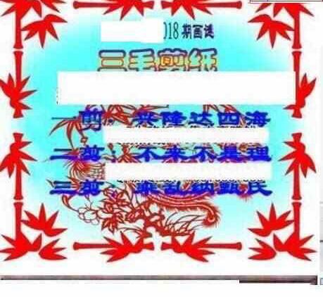 24018期: 三毛3D精品图谜