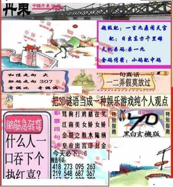 23156期: 福彩3D丹东全图分析