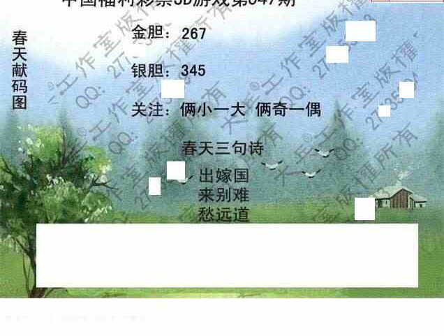 24047期: 大兵福彩3D黄金报图版