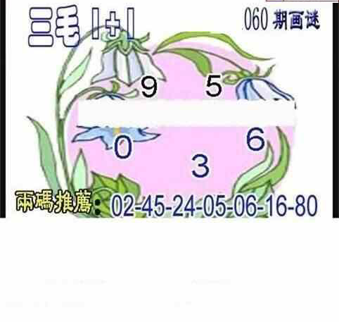 24060期: 三毛3D精品图谜