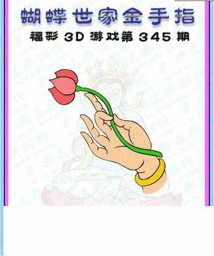 23345期: 3D蝴蝶世家蝴蝶彩图
