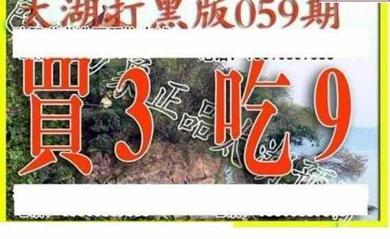 24059期: 太湖图福彩3D精品预测