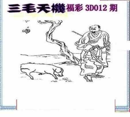 24012期: 三毛3D精品图谜