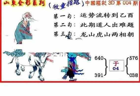 24004期: 福彩3D丹东全图分析