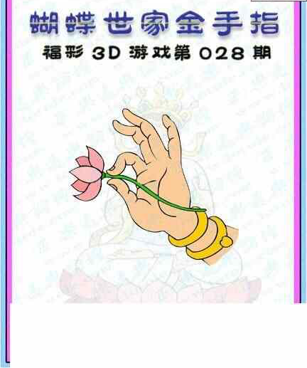 24028期: 3D蝴蝶世家蝴蝶彩图