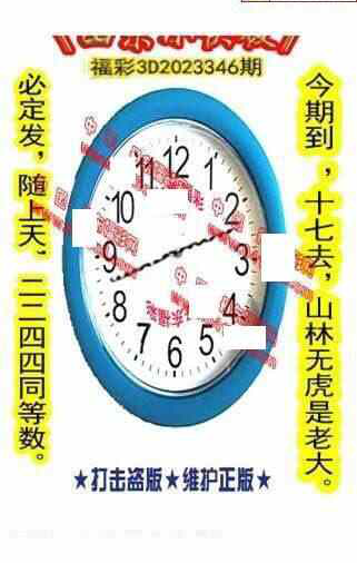 23346期: 福彩3D丹东全图分析