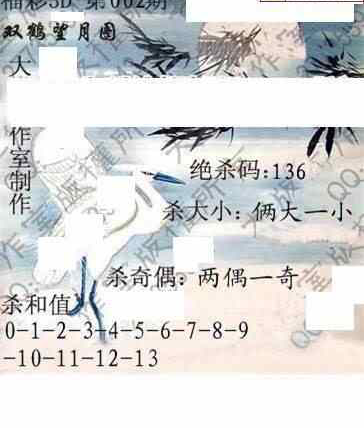 24002期: 大兵福彩3D黄金报图版