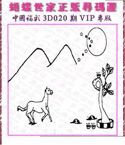 24020期: 3D蝴蝶世家蝴蝶彩图