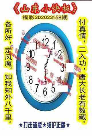 23158期: 福彩3D丹东全图分析