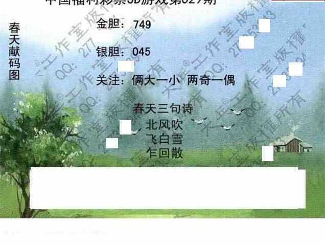 24029期: 大兵福彩3D黄金报图版