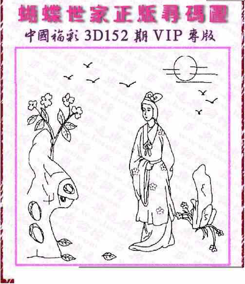 23152期: 3D蝴蝶世家蝴蝶彩图