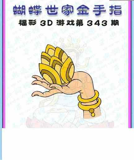 23343期: 3D蝴蝶世家蝴蝶彩图