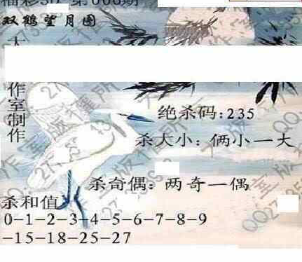 24006期: 大兵福彩3D黄金报图版