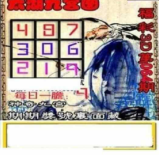 24064期: 太湖图福彩3D精品预测