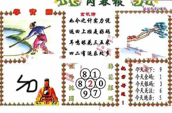 23148期: 福彩3D丹东全图分析