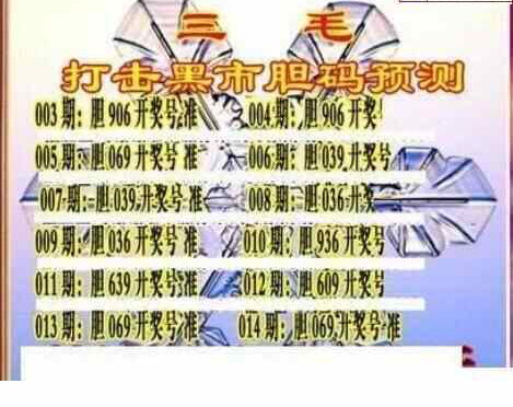 24014期: 三毛3D精品图谜