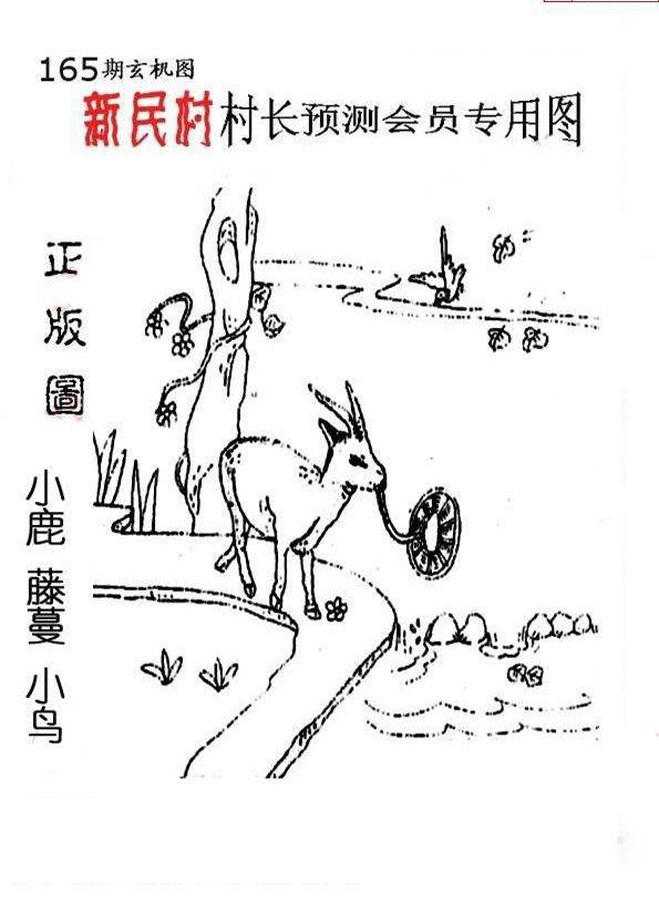 23165期: 老村长福彩3D天天图谜