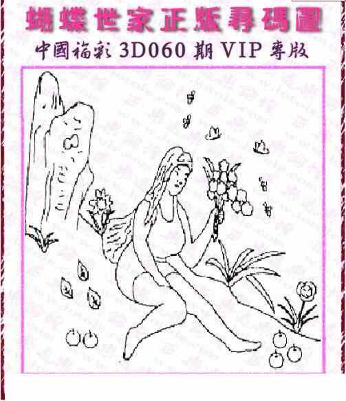 24060期: 3D蝴蝶世家蝴蝶彩图