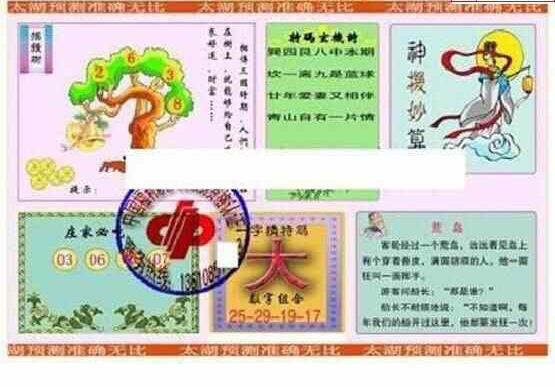 23350期: 太湖图福彩3D精品预测