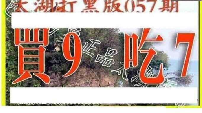24057期: 太湖图福彩3D精品预测