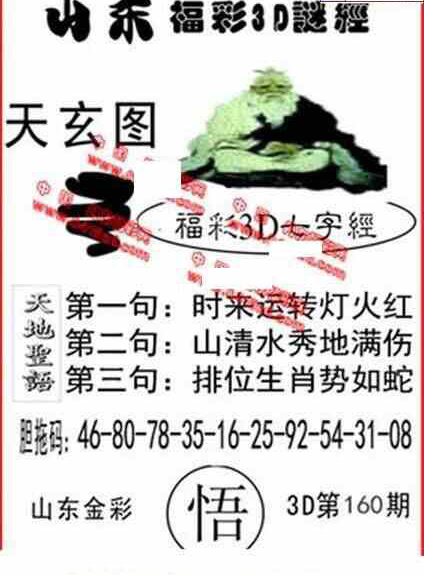 23160期: 福彩3D丹东全图分析