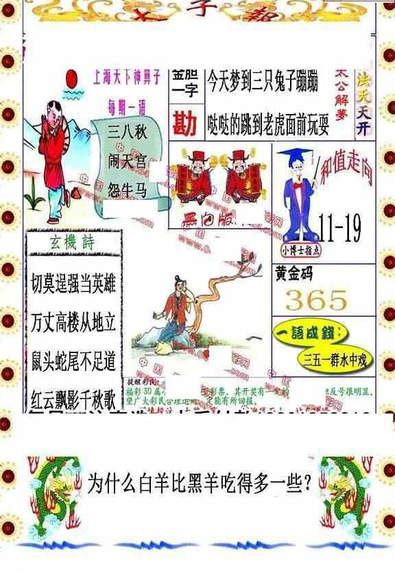 24010期: 福彩3D丹东全图分析