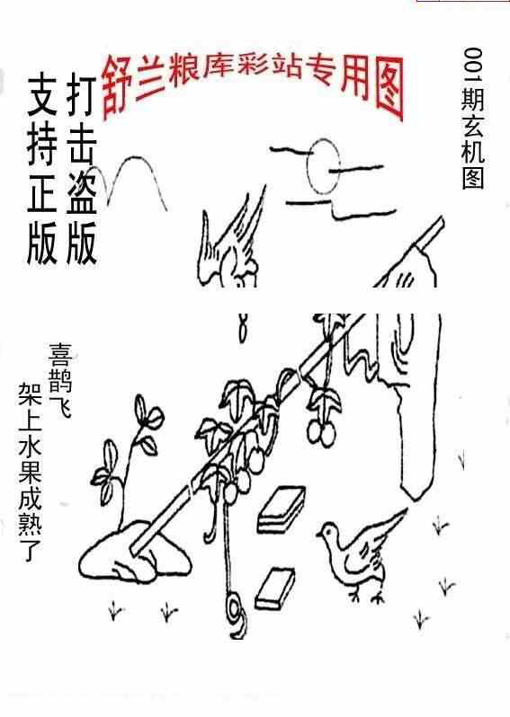 24001期: 老村长福彩3D天天图谜