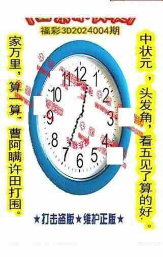 24004期: 福彩3D丹东全图分析