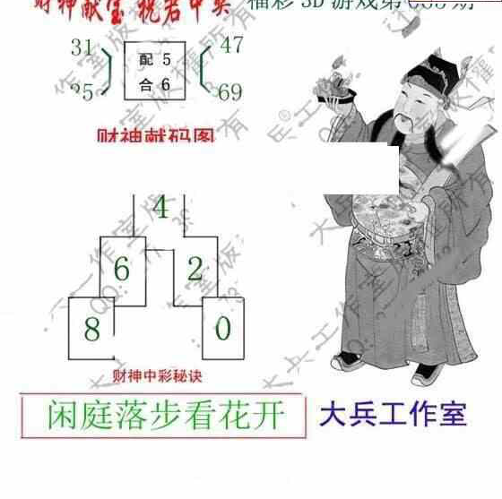24065期: 大兵福彩3D黄金报图版