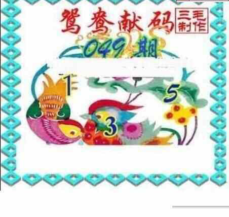 24049期: 三毛3D精品图谜