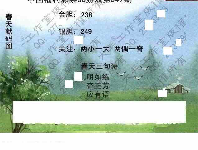 24049期: 大兵福彩3D黄金报图版