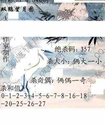 24040期: 大兵福彩3D黄金报图版